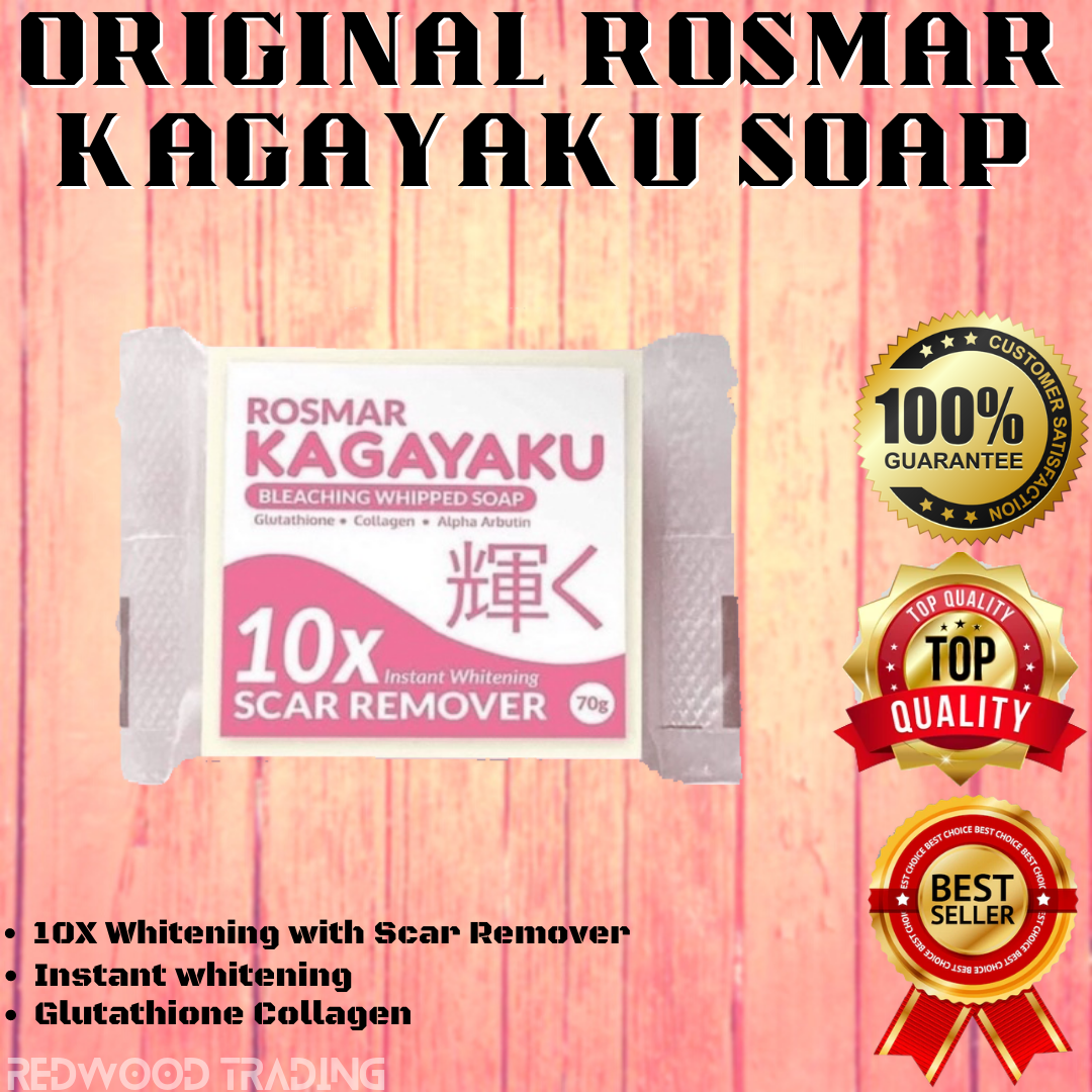 Original Rosmar Kagayaku Bleaching Whipped Soap 1 Bar Soap