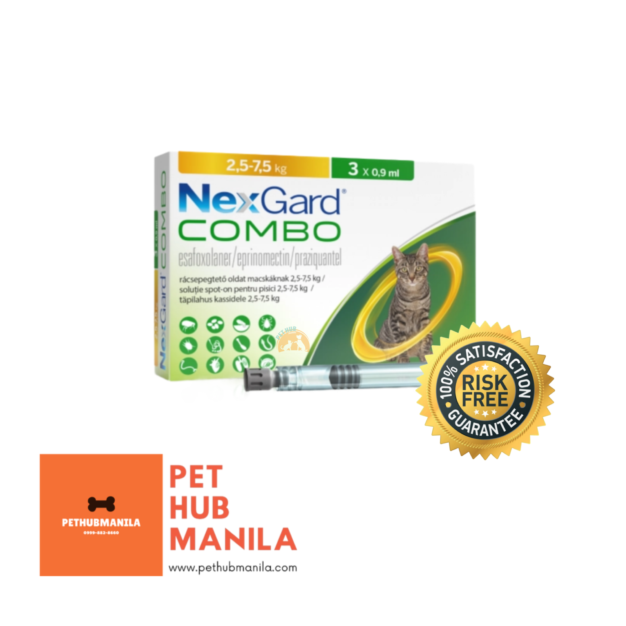 Nexgard Combo Spot On for Cats 1 Box (Anti Parasitic) | Lazada PH