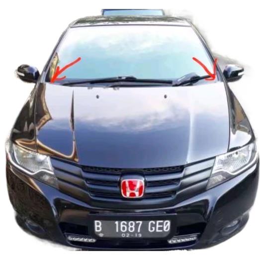 Right / Left Complete Set Rubber Cap Edge Grill Garnish Car Accessories