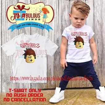Tshirt For Kids Roblox Face 100 Cotton Ootd Fashion