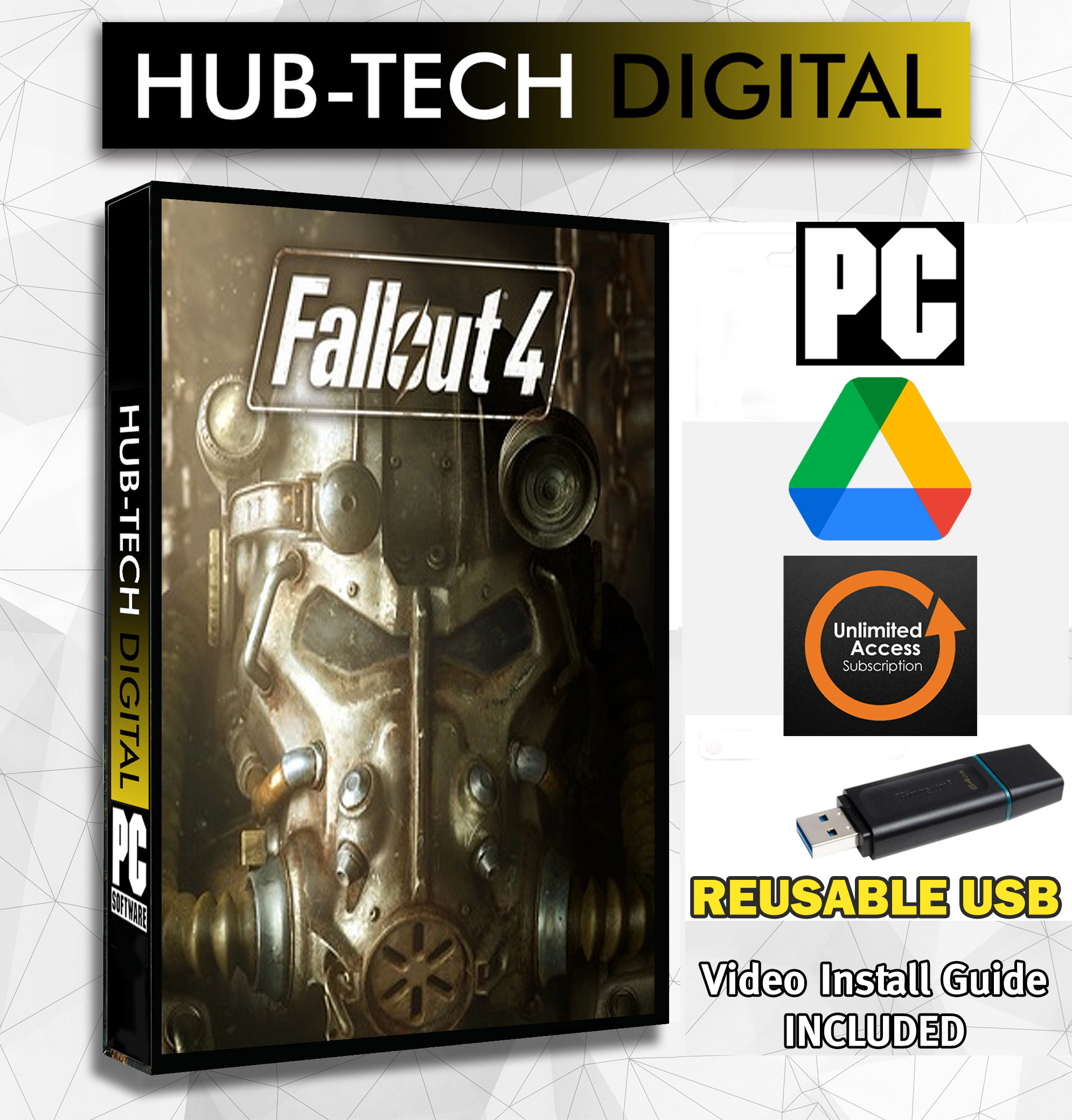 Fallout 4 PC Games for Windows Installer Lazada PH