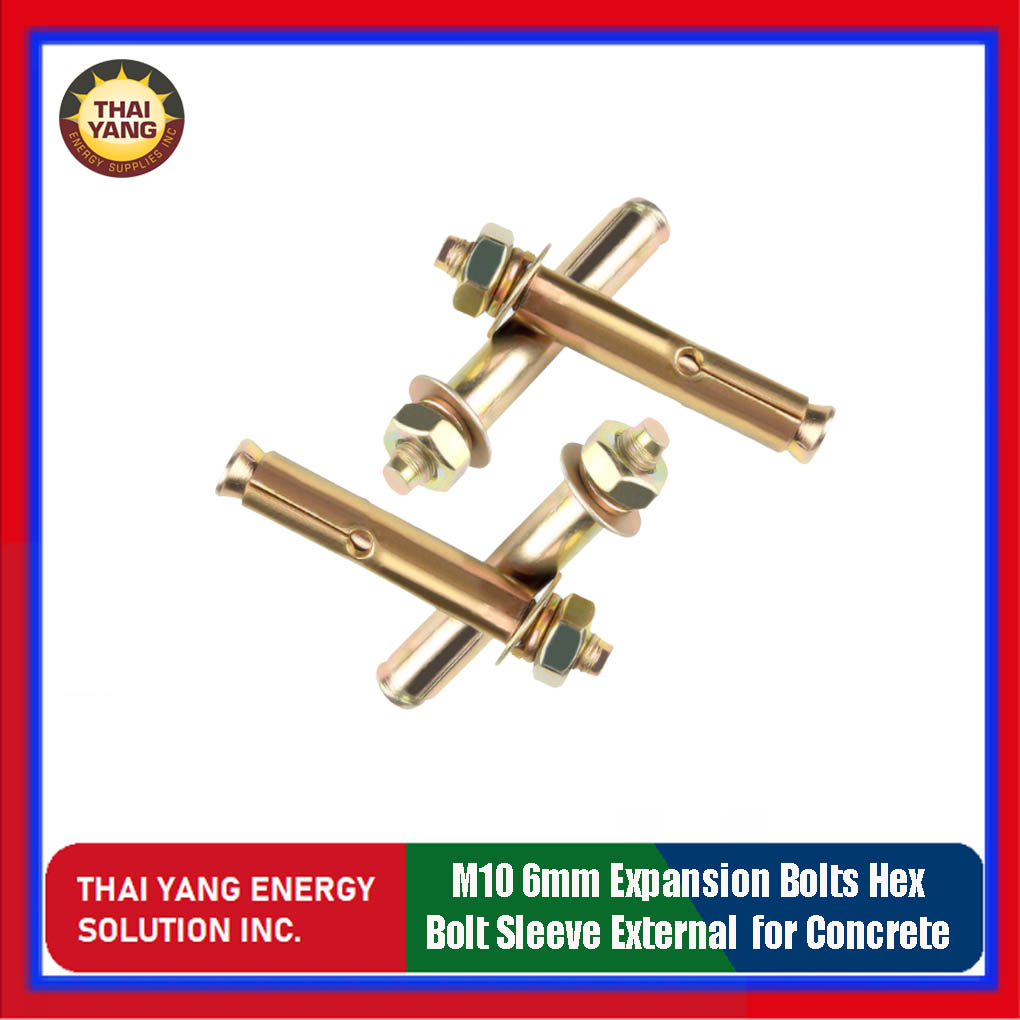 M10 6mm Heavy Duty Screw For Carbon Steel Concrete Walls Expansion