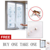 Window Mesh Net Insect Fly Bug Mosquito Curtain - Buy 1 Get 1