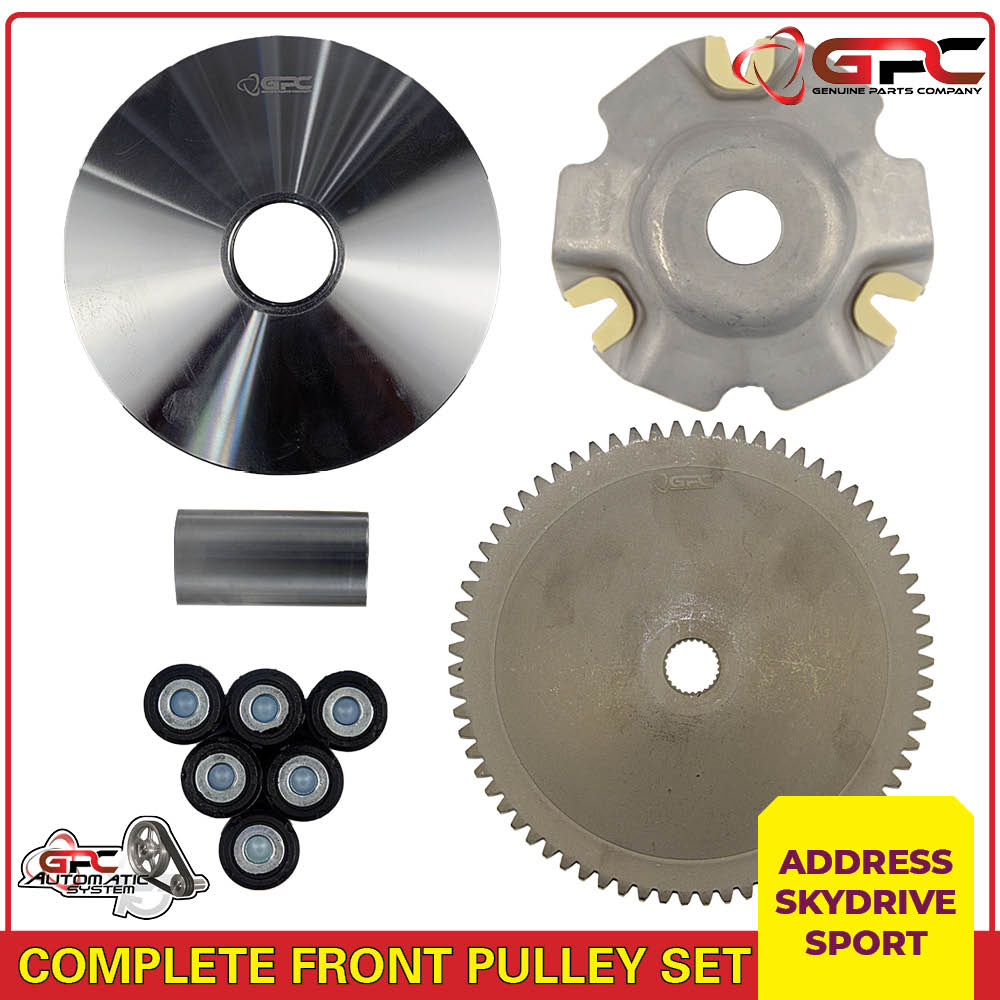 Suzuki Address, Skydrive Sport GPC CVT Complete Front Drive Face