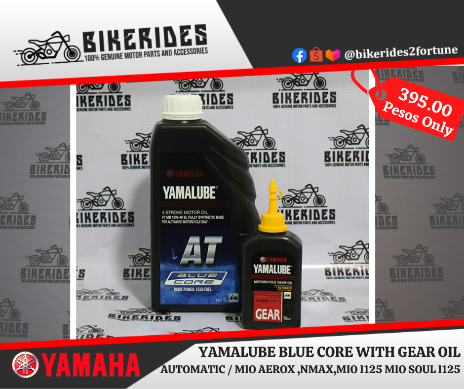 YAMALUBE BLUE CORE ENGINE OIL WITH GEAR OIL SET Lazada PH