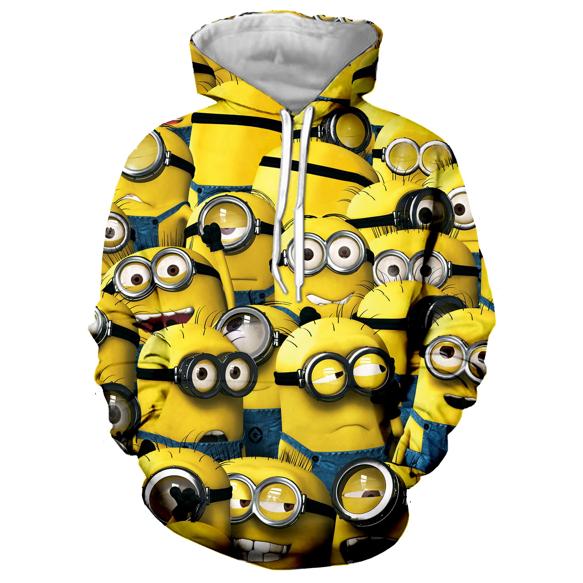 minion zip up hoodie