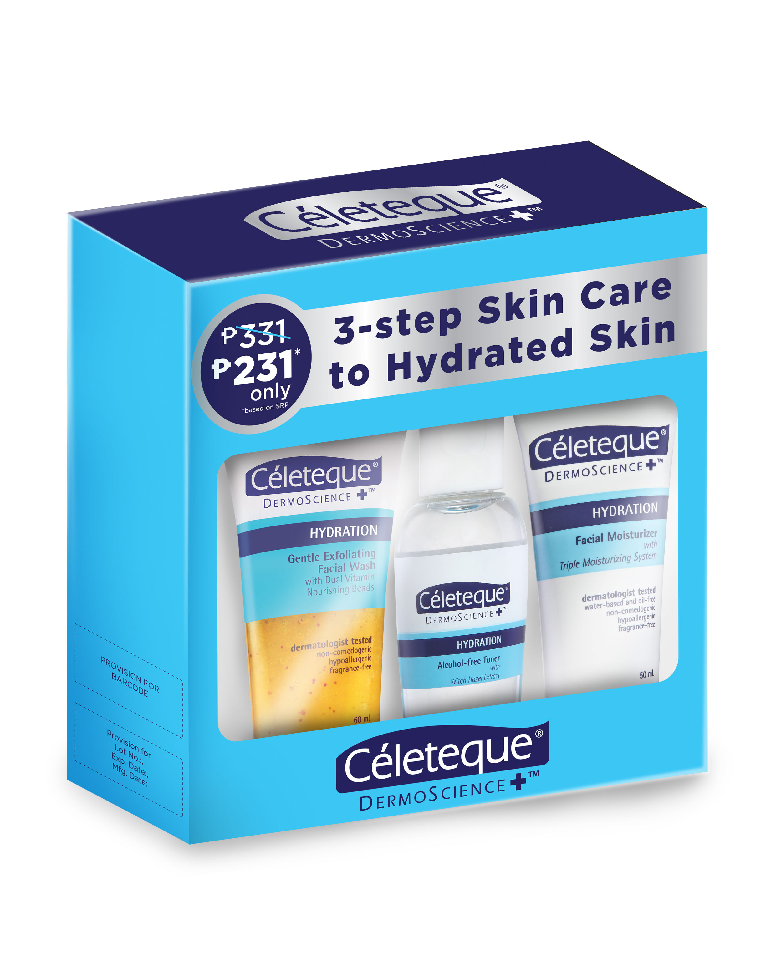 celeteque skin care steps