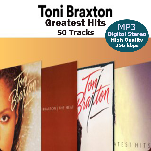 Toni Braxton Greatest Hits 50tracks 256kbps Mp3 Music Cd Lazada Ph