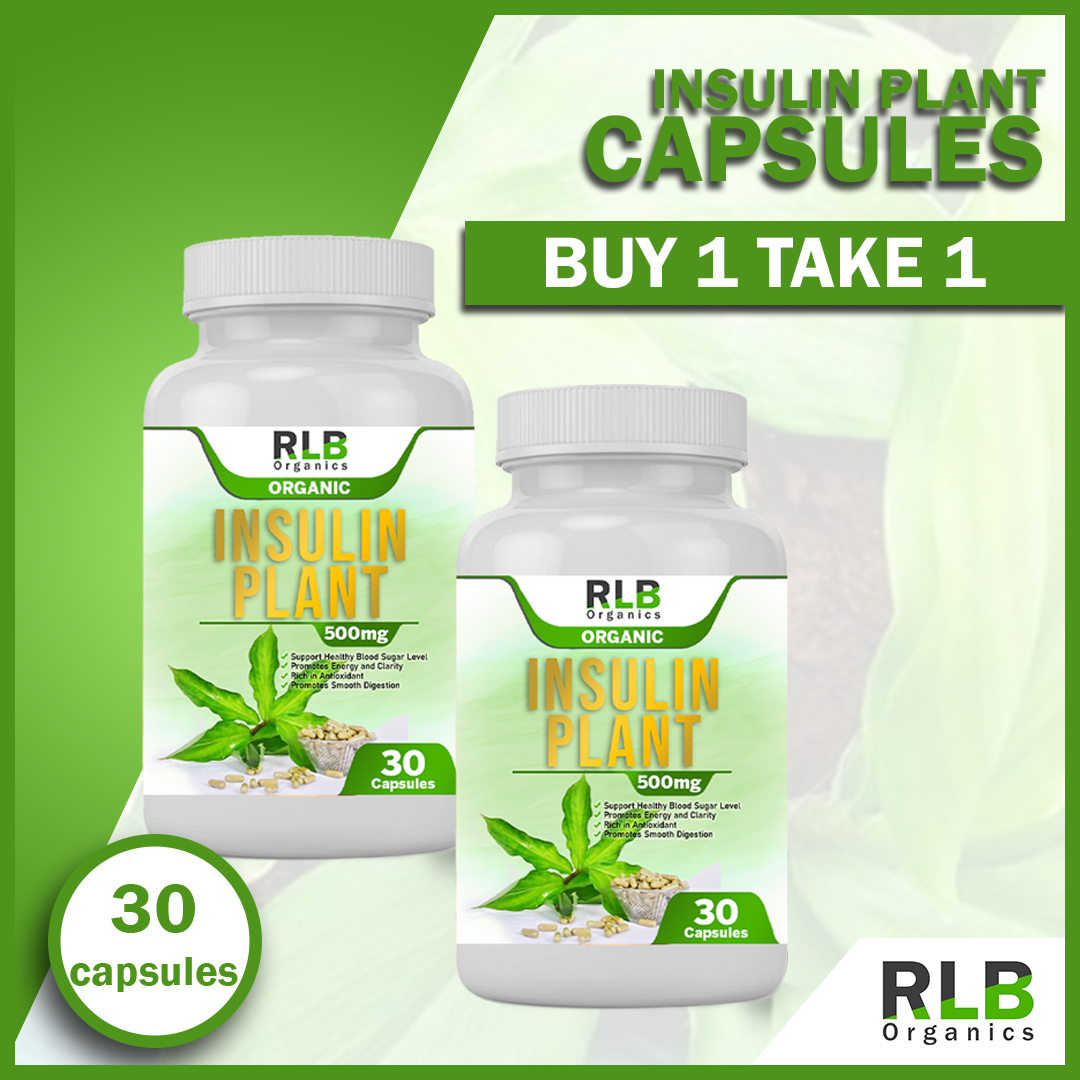 Buy 1 Take 1 - Pure Organic Natural Insulin Plant Capsules (30 Capsules)  Insulin Capsules For Blood Sugar Support - Treat the symptoms of Obesity,  Polycystic ovarian syndrome (PCOS), Liver damage, Cancer