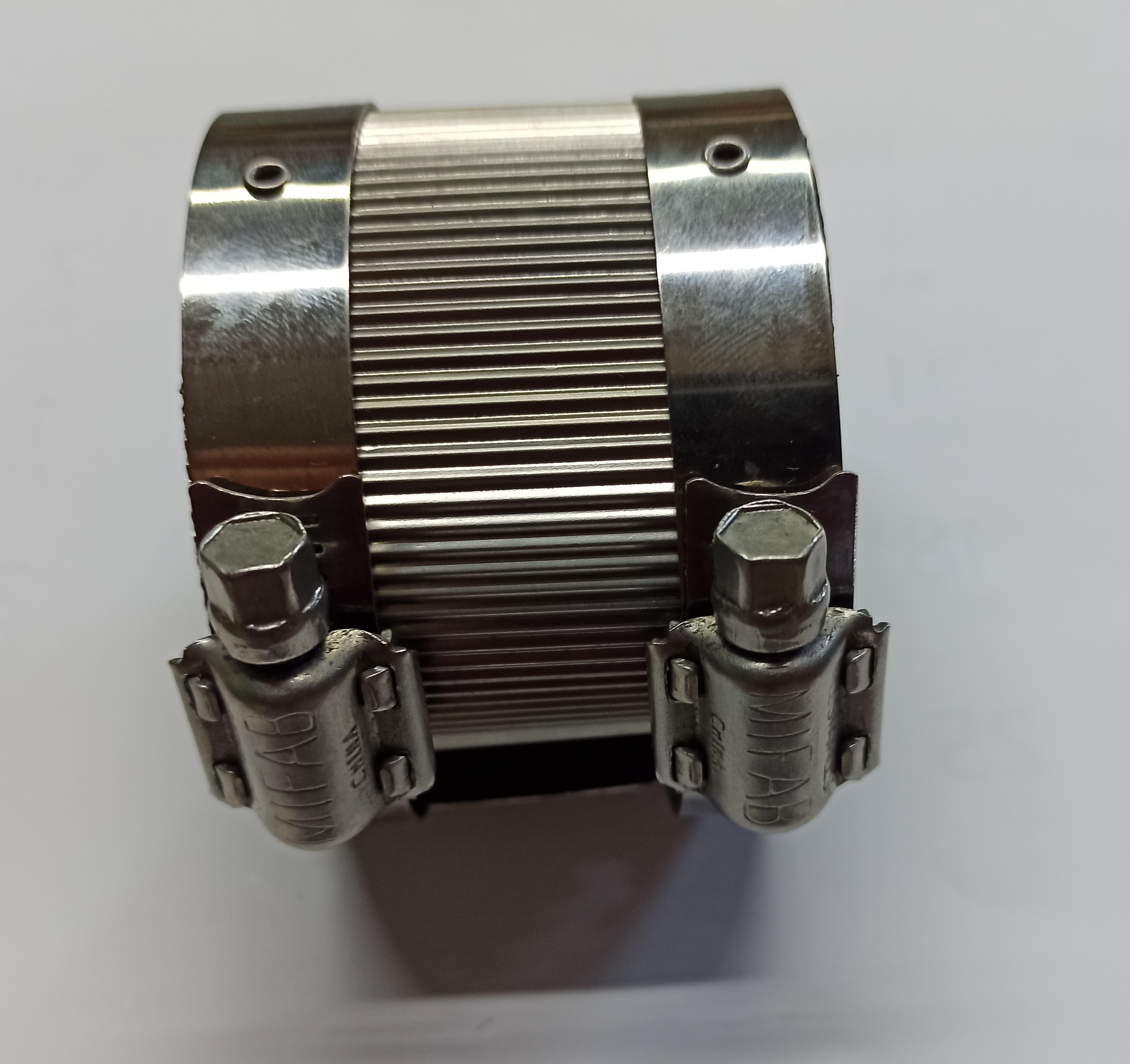 1 pc Rubber Coupling with Stainless Steel Clamp for 2" PVC Lazada PH