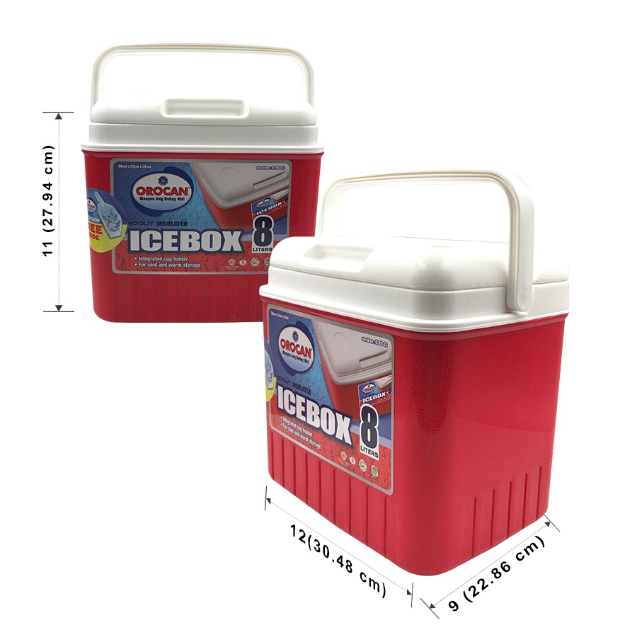 Orocan insulated ice cooler box 8Liters Lazada PH