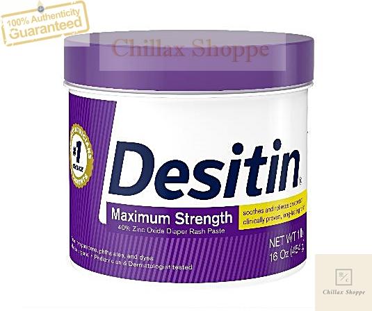 Desitin Maximum Strength Diaper Rash Cream with Zinc Oxide, 16 oz