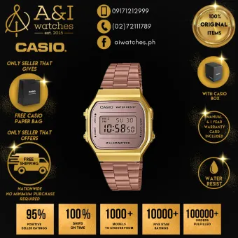 casio rose gold lazada