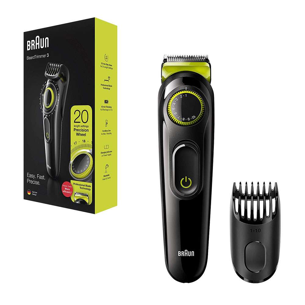 braun bt3221 beard & hair trimmer