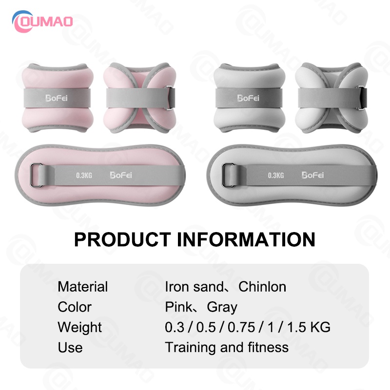 Ankle Weight for Kids and Adults Dance Running and Training Iron Sand Adjustable Wrist Weights