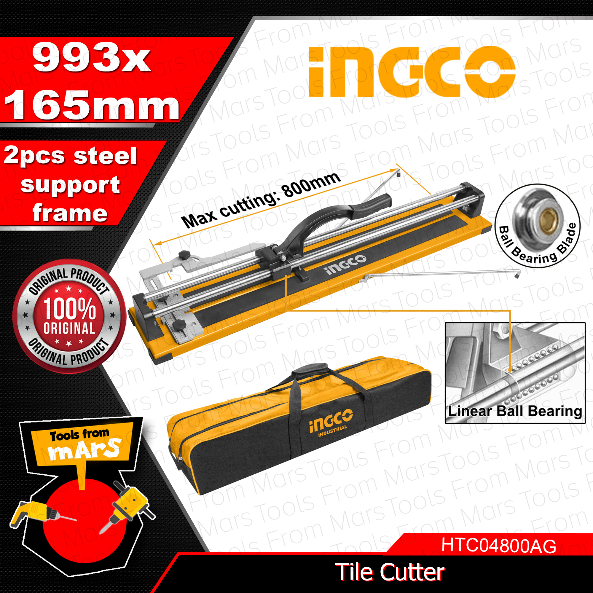 INGCO Tile Cutter 800mm HTC04800AG •TOOLS FROM MARS• IHT | Lazada PH