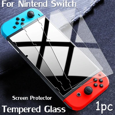 Tempered Glass กระจกนิรภัย For Nintendo Switch Screen Protector Film Protective Glass ฟิล์มกันรอยหน้าจอ กระจกป้องกัน เครื่องประดับ ฟิล์มสกรีน For Nintendo Switch NS Accessories Screen Film