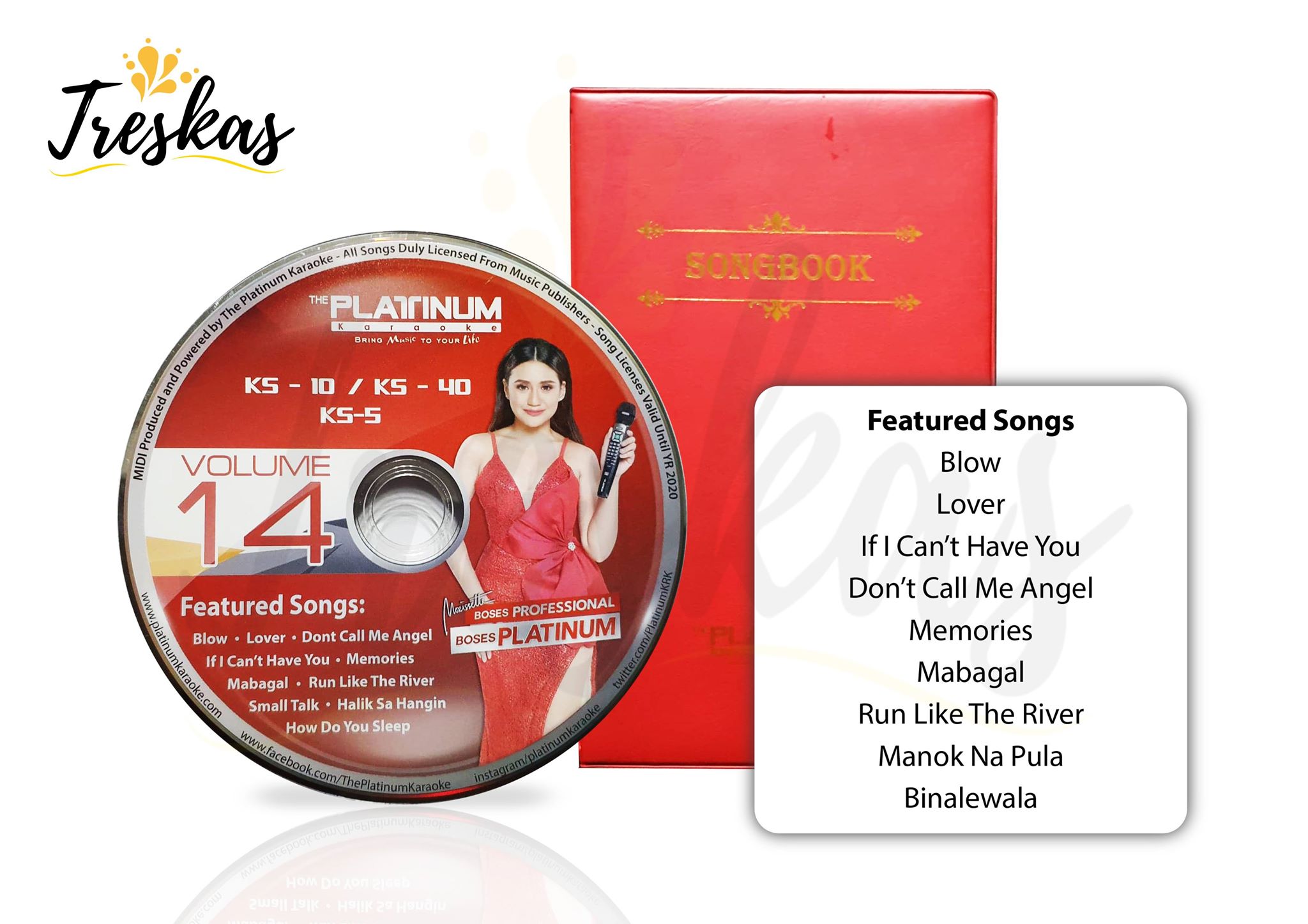 Dec.2019)　Songbook/Full　songlist　or　PH　vol　Platinum　for　New　CD　KS-10(　release　14　Junior　Lazada