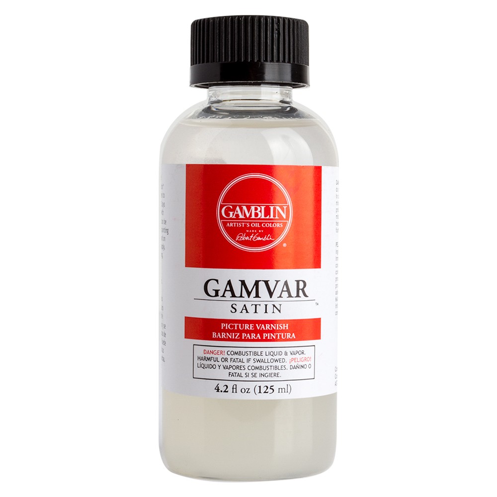 GAMBLIN Gamvar Varnish 125 ml (Gloss, Satin, Matte, Oil, Acrylic