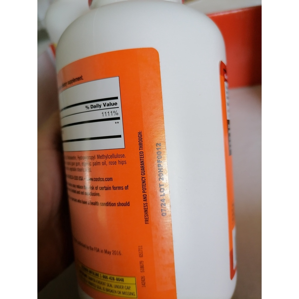 KIRKLAND Vitamin C Costco USA 500 Tabs 1000 mg (EXP. 11/24) Lazada PH