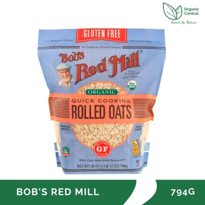 Bob's Red Mill Organic Gluten Free Quick Cooking Rolled Oats 794g