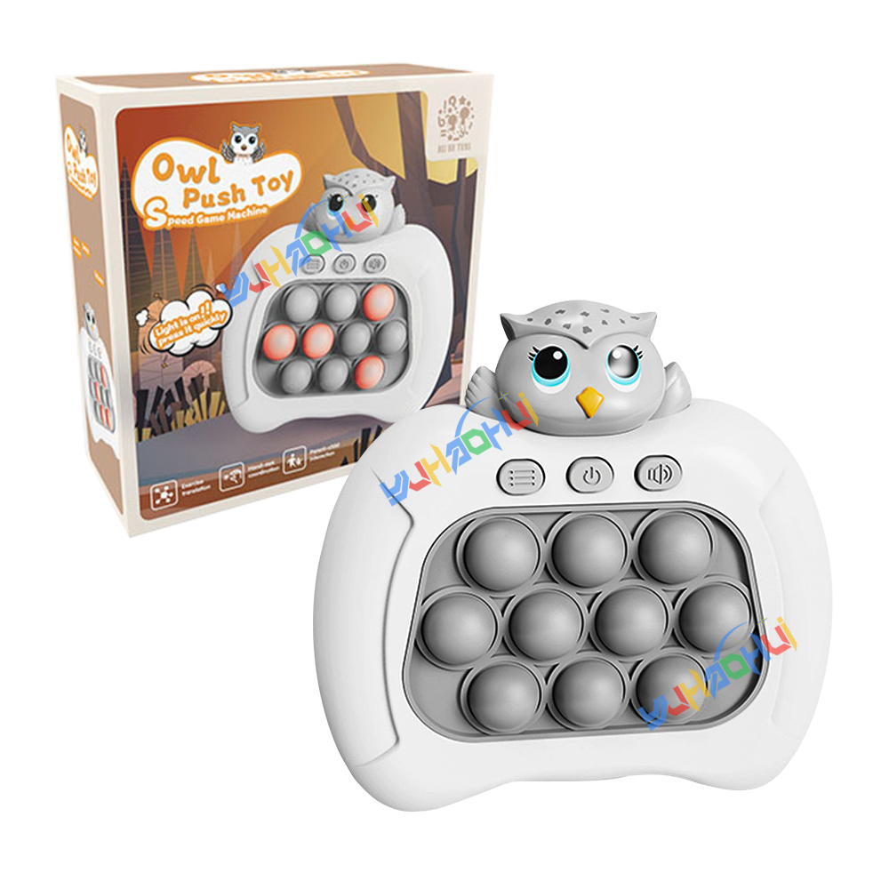 Pop Push Childrens Press Handle Fidget Toy Pinch Feeling Quick Push Game Squeeze Decompression Toys Whac-A-Mole Toys Sensory Toy