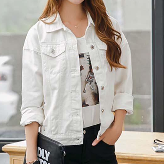 white denim jacket sale
