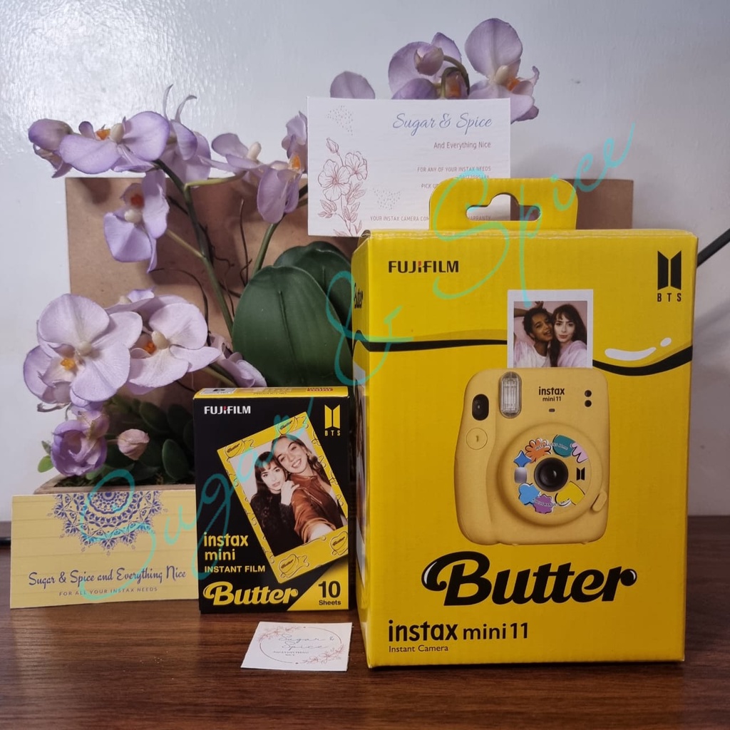 Fujifilm BTS Butter Instax Mini 11 Limited Edition Bundle with Film