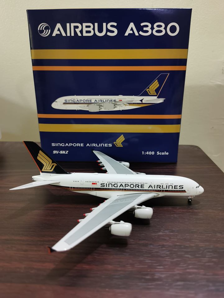 Phoenix Singapore Airlines A380 9v Skz 1 400 Diecast Model Airplane Lazada Ph - singapore air roblox