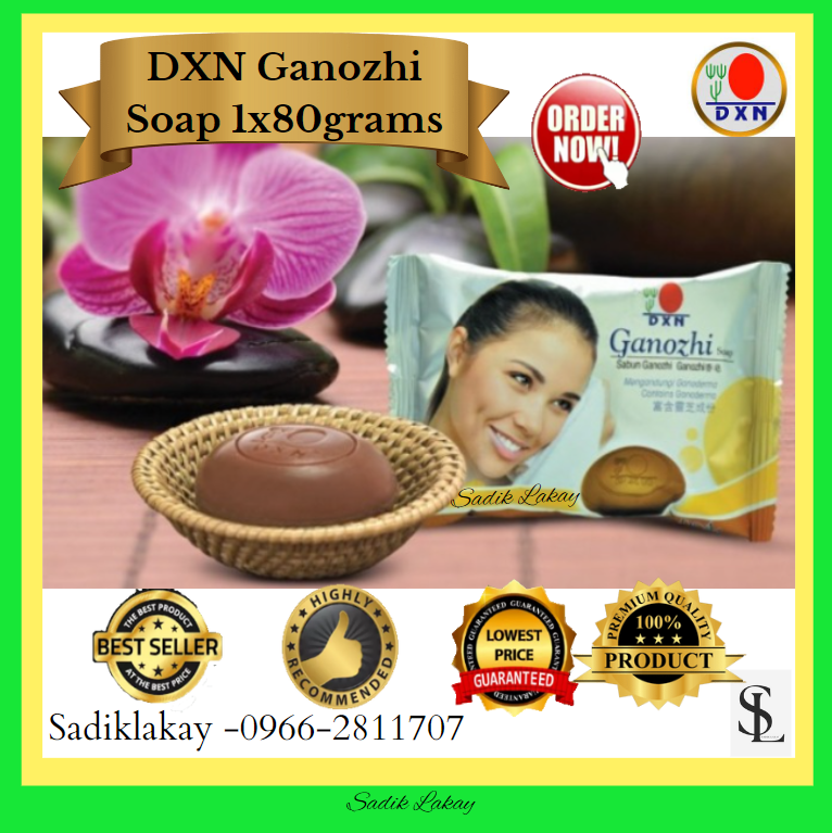 DXN Ganozhi Soap 1x80grams || Soap with Ganoderma | Lazada PH