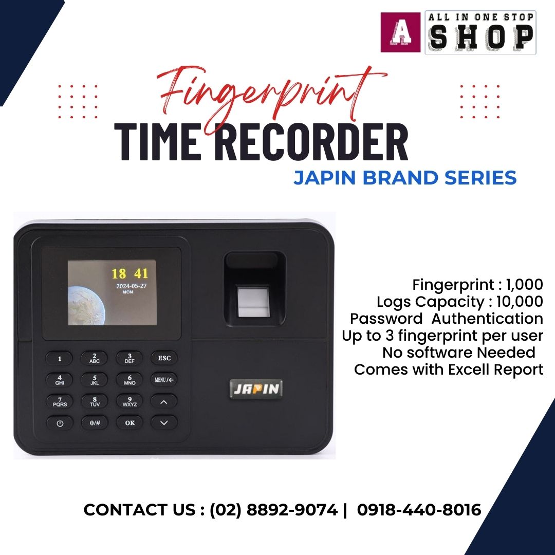 Electronic Fingerprint Biometric Fingerprint Time Recorder for Time
