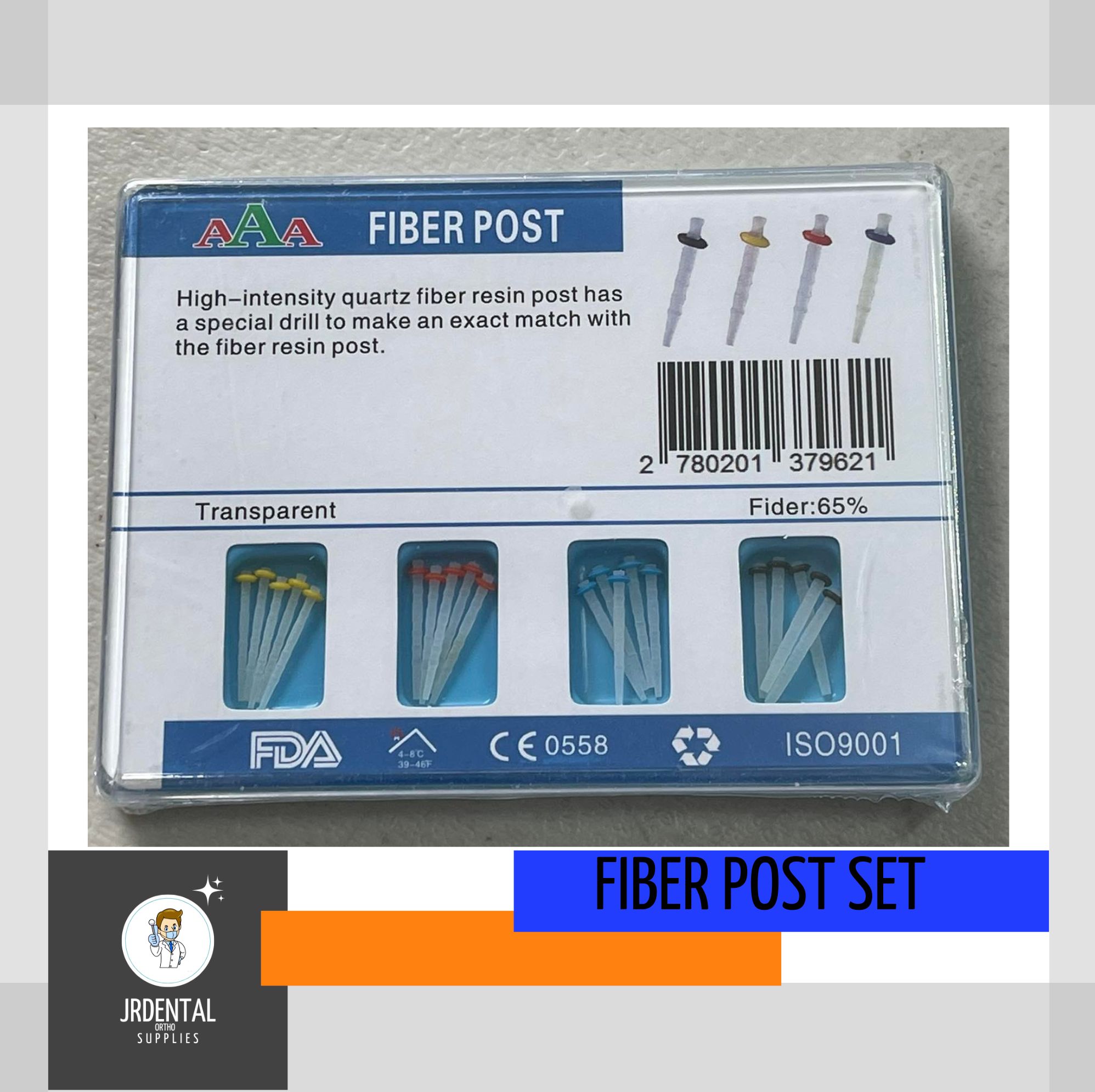 Dental Fiber Post Set