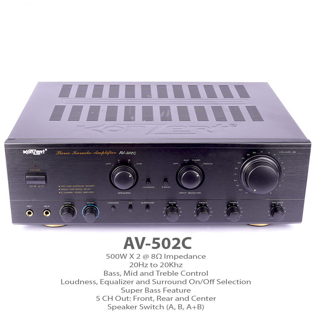 konzert av 502a compatible speaker