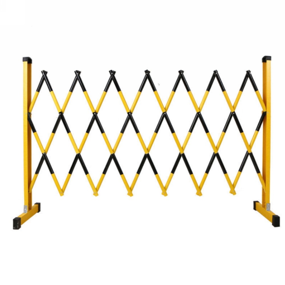 Street traffic barrier movable fiberglass guardrail safety protection ...