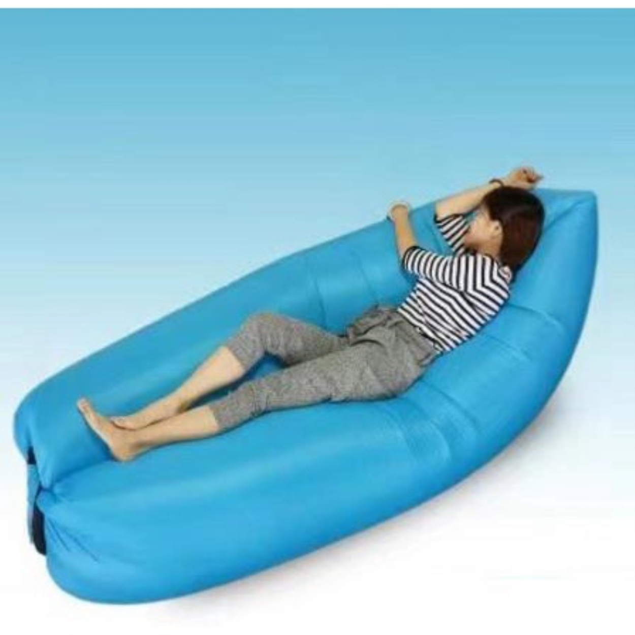 Banana Bed Inflatable Sleeping Bag Folding Lazada PH