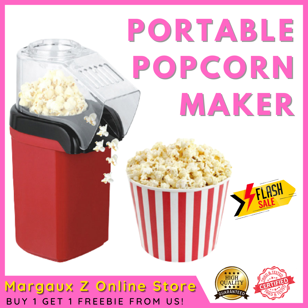 Margaux Os Authentic Portable Electric Popcorn Maker, Small Scale