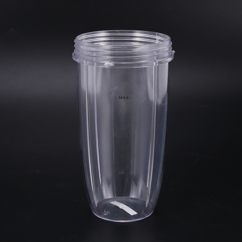 Gobelet Extracteur Remplacement NutriBullet 900W - 18/24/32 Oz - Plastique Sans BPA - Transparent - Compatible Smoothies