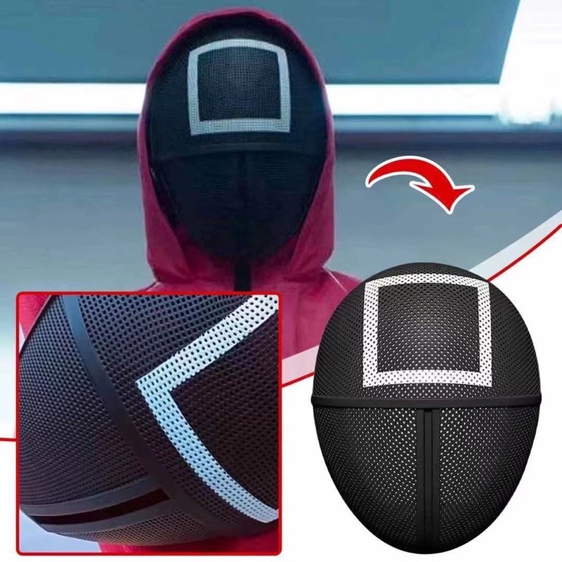 Korean Movie BOOS Mask Squid Game Mask Korean Movie Squid Same Mask