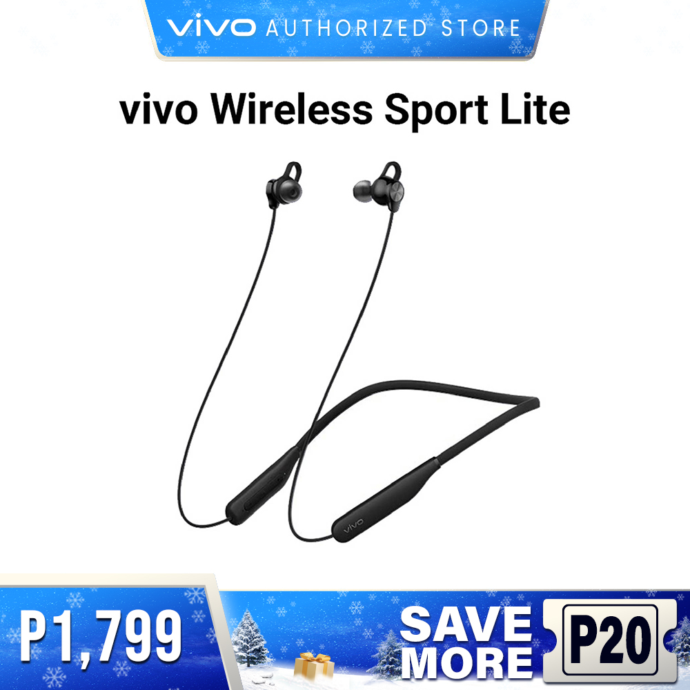 vivo Wireless Sport Lite Bluetooth Headphones With Noise Reduction