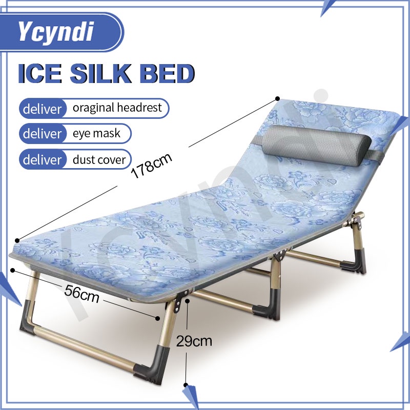 Folding Bed Foldable Bed Folding Chair Bed Outdoor Portable With Ice