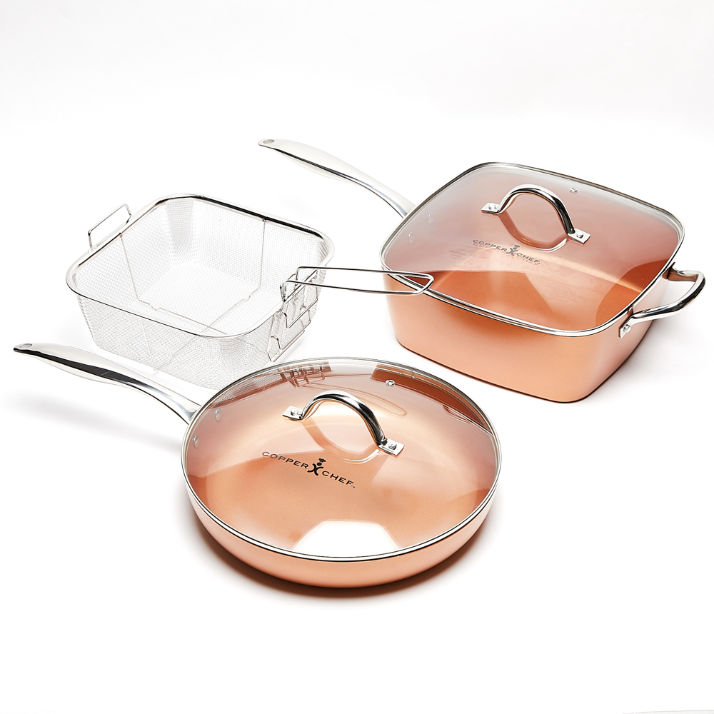 Copper Chef Pro 7Piece Heavy Duty Cookware Set Lazada PH