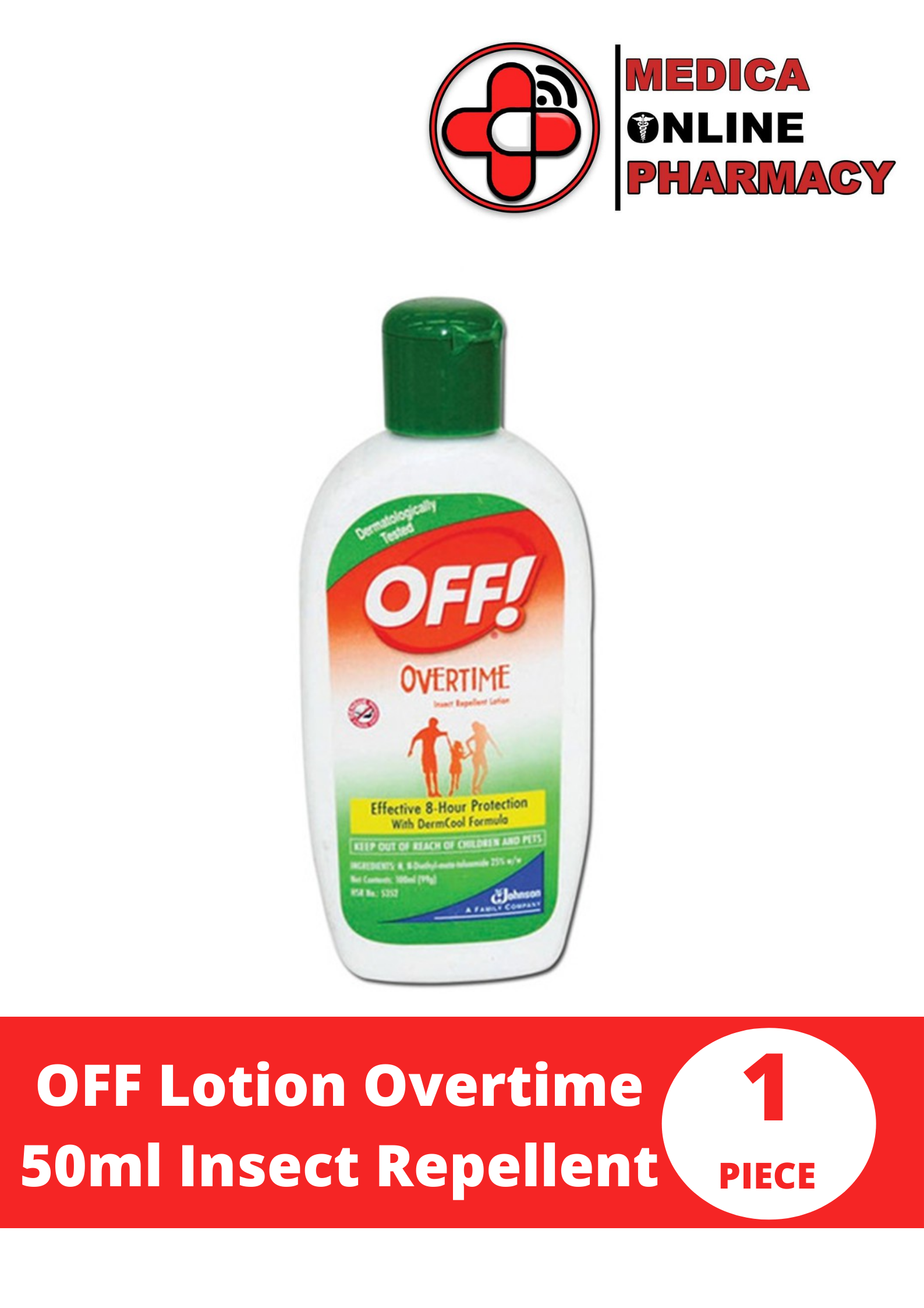 OFF Lotion Overtime 50ml Insect Repellent Lazada PH