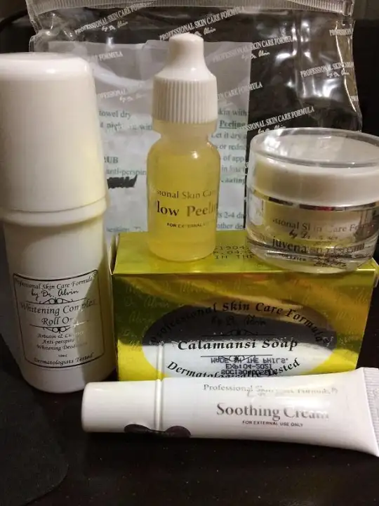 dr alvin whitening set