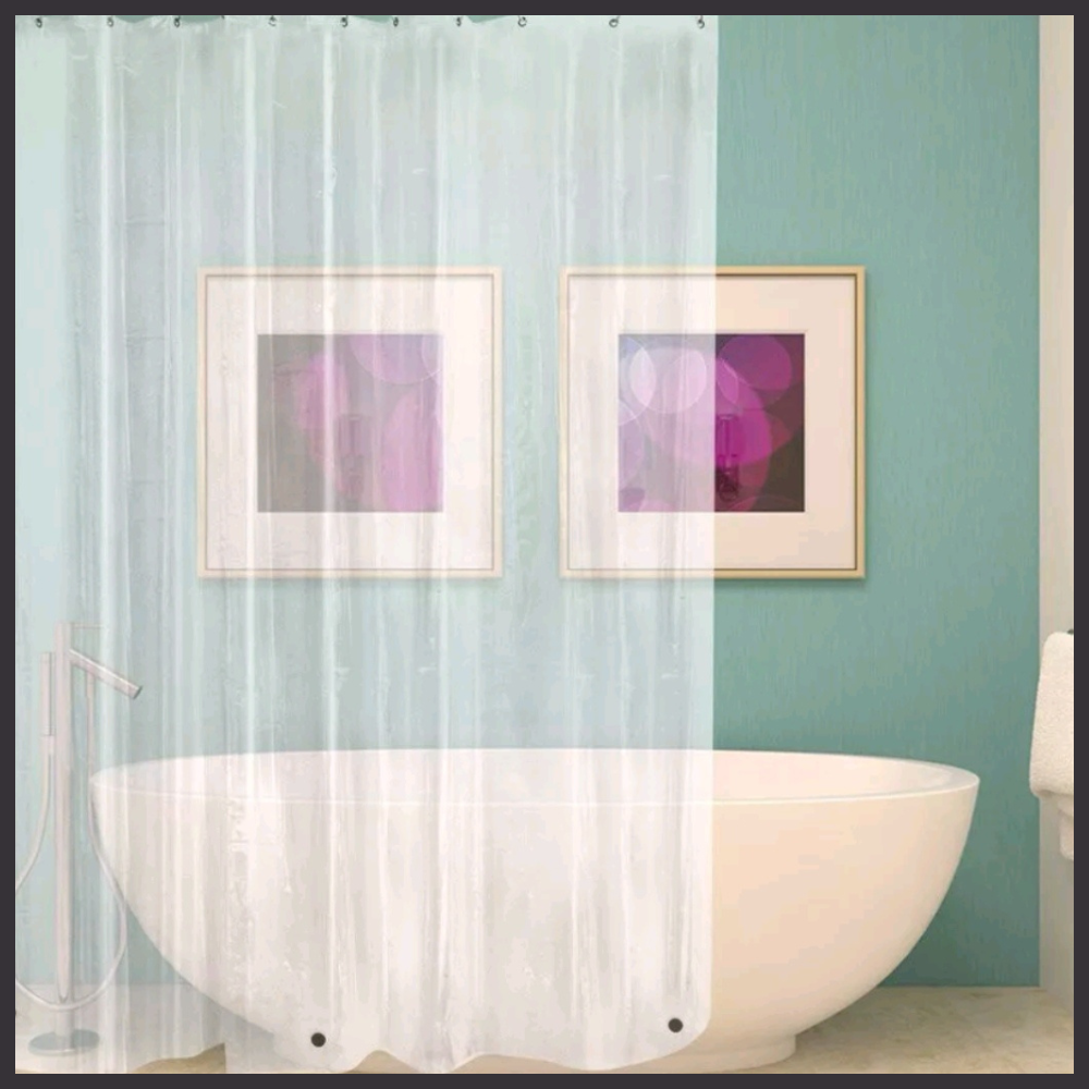 72 PCS Shower Curtain Rings Plastic Shower Curtain Hooks for Bathroom  Shower Rod