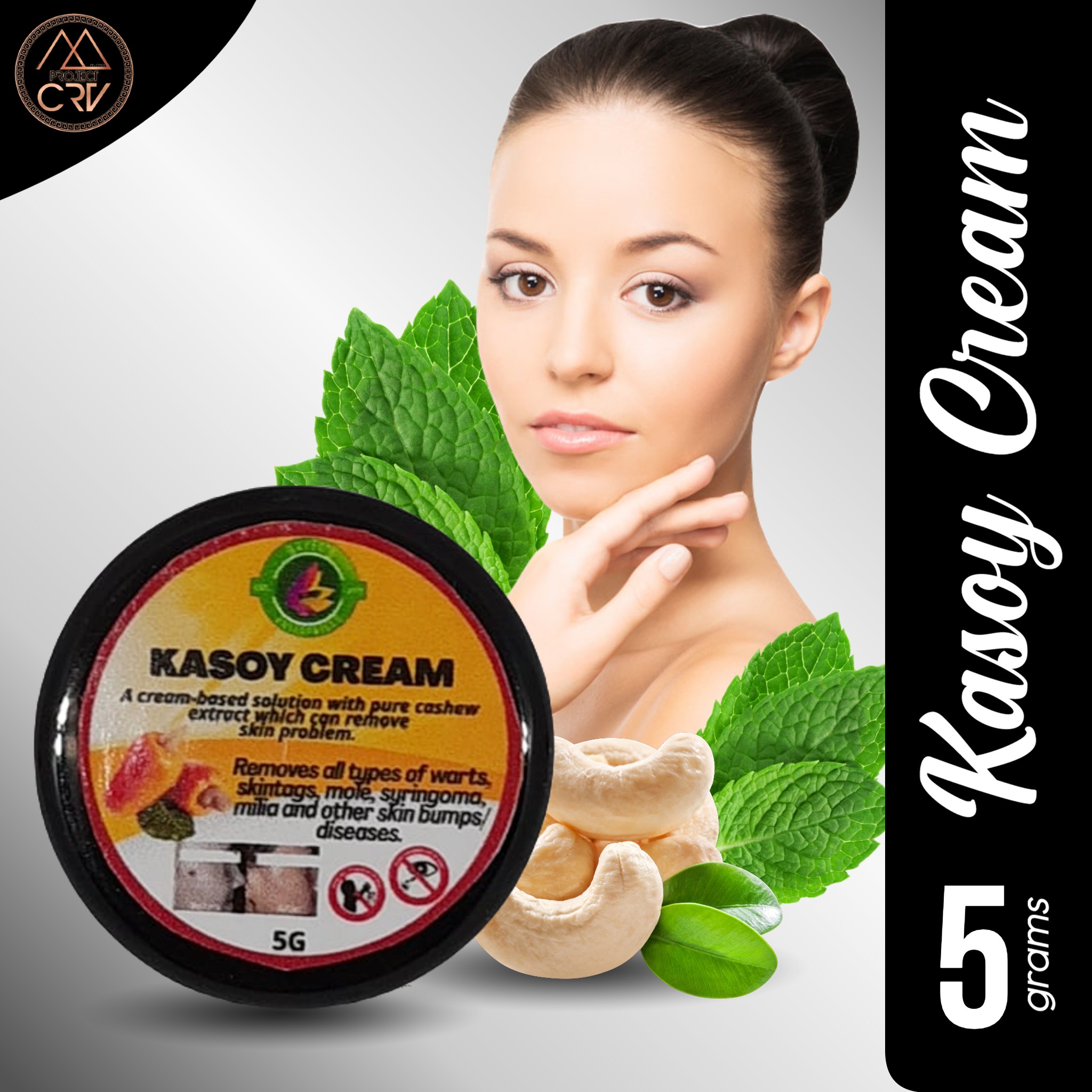 Original Kasoy Cream | 5 grams | warts and mole remover cream | pure ...