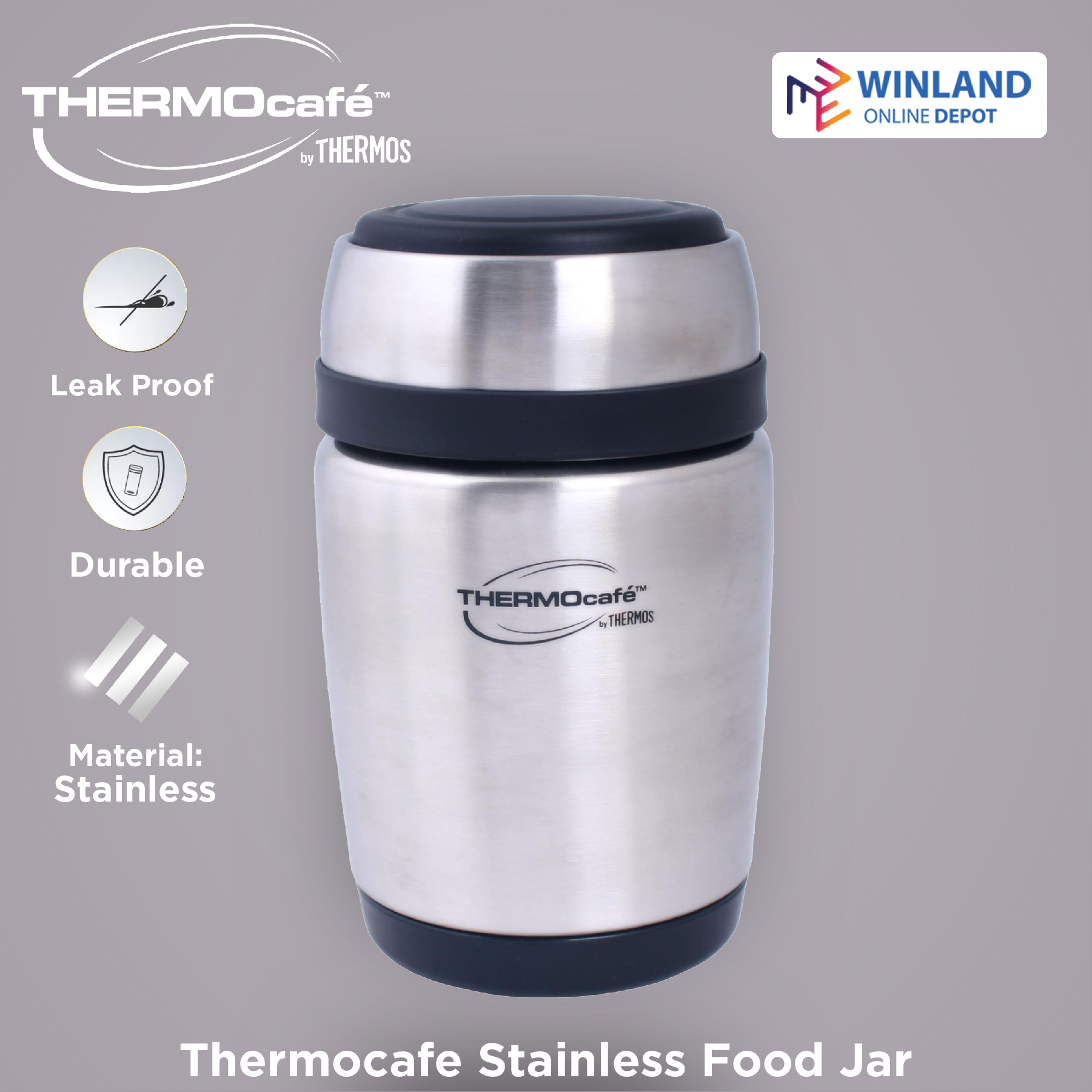 Thermocafe By Thermos 400ml Food Flask