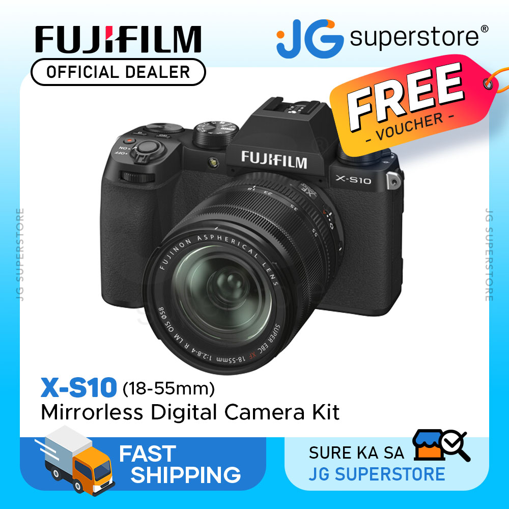 18 55mm Buy Fuji Xs10 Fujifilm X-S10 Camera Fujifilm AU House Of