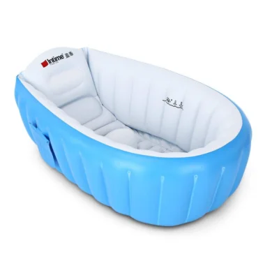 Intime Plastic Baby Inflatable YT-226A Bath Tub With Free Electric AC Air Pump