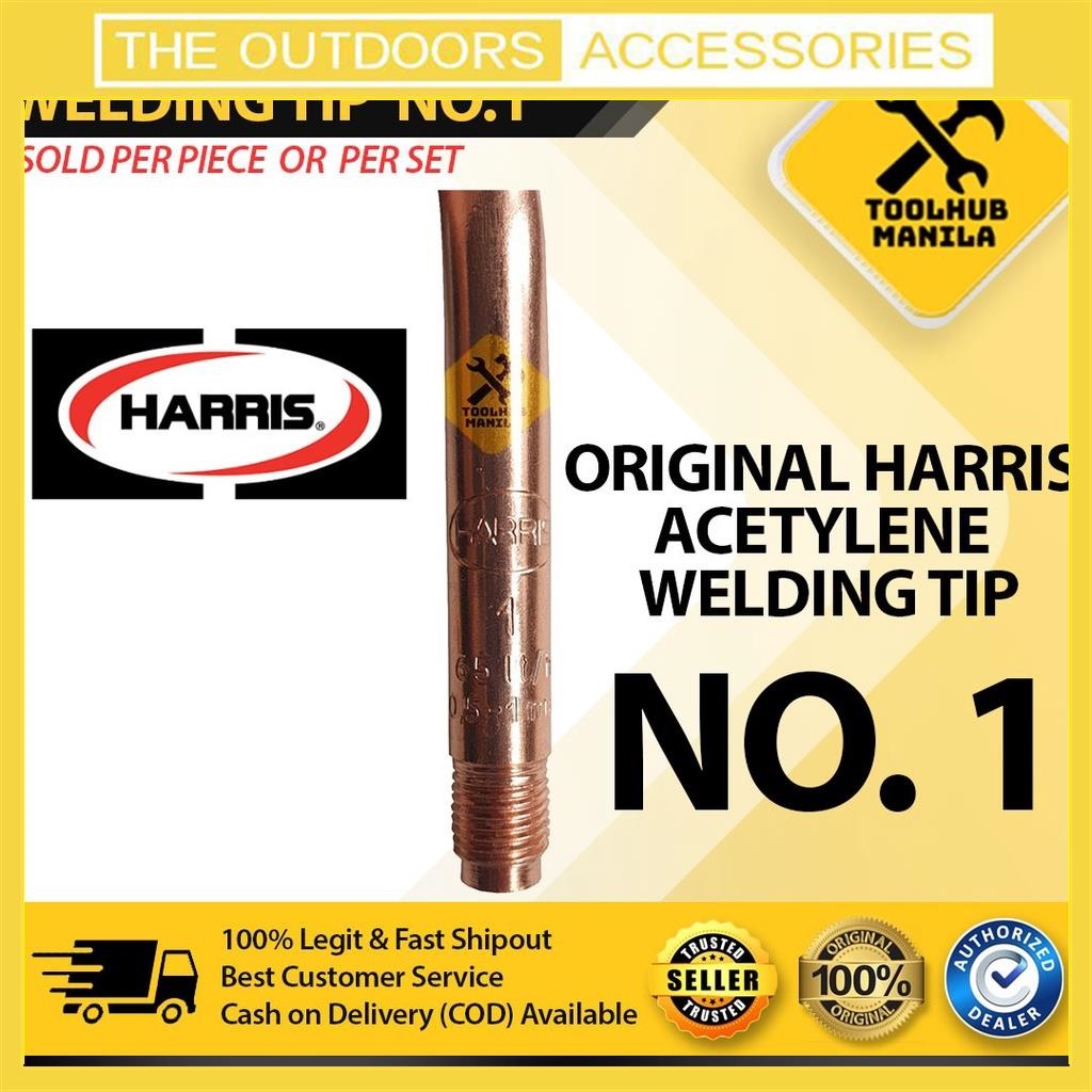 ORIGINAL Harris Welding Tip Acetylene ( 1 3 5) Lazada PH