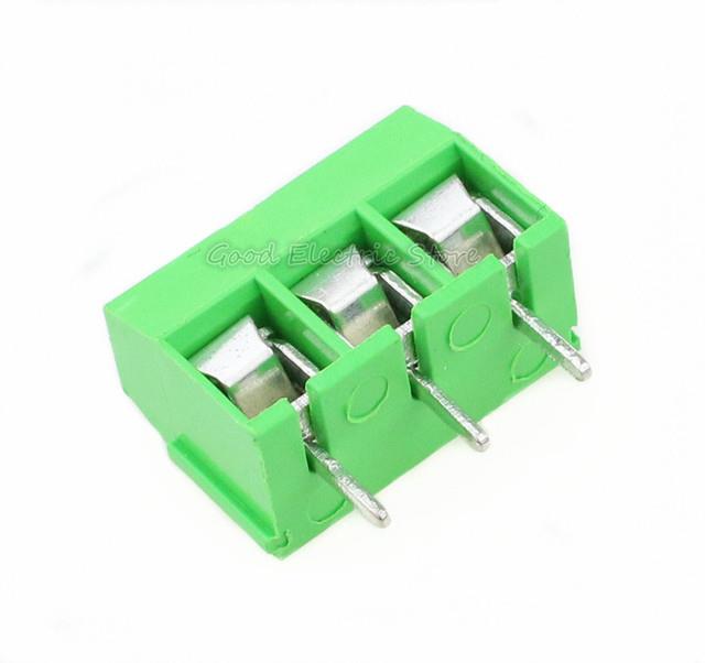 10 PCS KF301- 2P KF301- 3P screw 5.0mm terminal block 2 Pin 3 Pin pcb ...